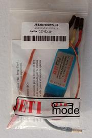Variatore, Regolatore JETI ADVANCE 40 Modellismo