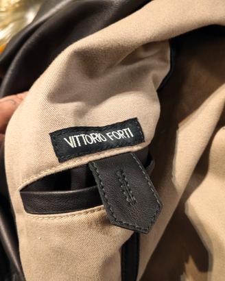 VITTORIO FORTI - CAPPOTTO LUNGO UOMO DOPPIO PETTO 