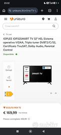 Smart tv Ioplee 32" NUOVA