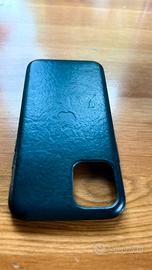 Cover Apple in pelle, verde - Iphone 11 pro