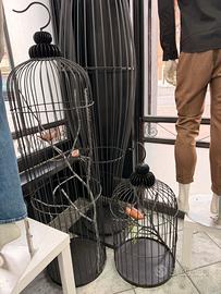 Gabbie per allestimento in ferro