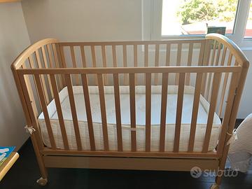 Lettino bimbi con materasso