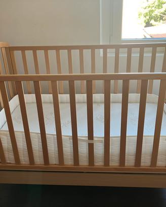 Lettino bimbi con materasso