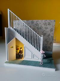 Harry potter modellino sottoscala illuminato