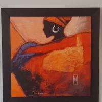 Quadro materico Play Color quadrato 85 cm