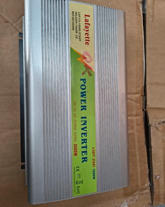 Inverter Lafayette 12V 220V - 1500W (Spunto 3500W)