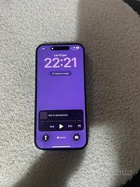 Iphone 14 Pro pari al nuovo bianco batteria 100%