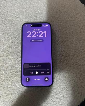 Iphone 14 Pro pari al nuovo bianco batteria 100%