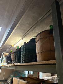 DAMIGIANE VIMINI E LEGNO