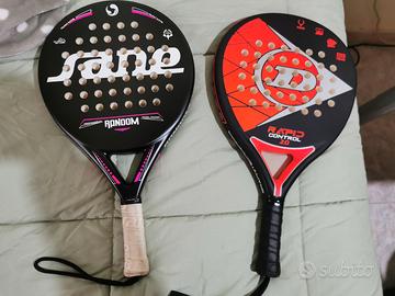 2 racchette e borsone da Padel e 5 palline