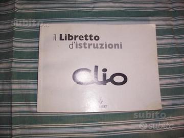 Libretto uso e manutenzione Clio Renault
