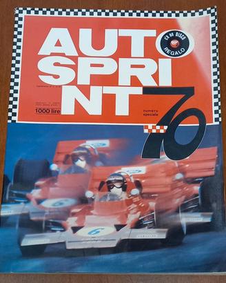 Rivista AUTOSPRINT 70 speciale supplemento 51/52
