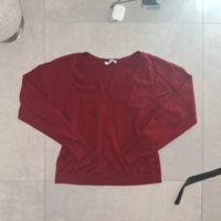 maglione bordeaux 