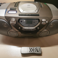 Philips Sound Machine CD FM Radio Cassette Player