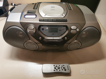 Philips Sound Machine CD FM Radio Cassette Player