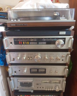 giradischi TOSHIBA 330 vintage completo