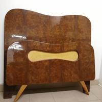 Letto singolo design anni '50 manifattura