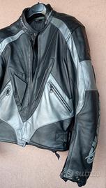 Giubbotto moto in pelle Giudici unisex tg.XS nuovo