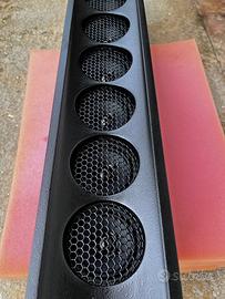 Impianto audio a colonna passivo