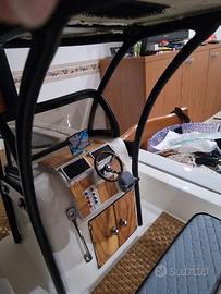 motoscafo fatto a mano completo di servo