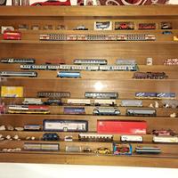 Vetrinetta espositore trenini modellismo