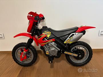 Motocross eletrrica bambini