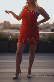 Abito corto red passion 🫦