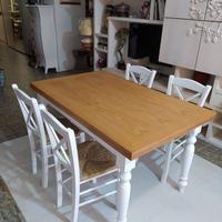 Tavolo Country Rettangolare Allungabile