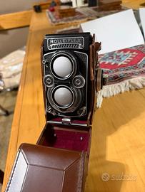 Rolleiflex 3.5F Con Custodia e Manuali Originali
