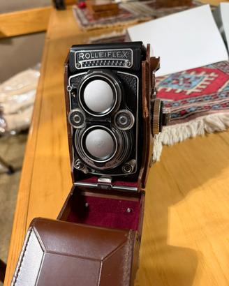Rolleiflex 3.5F Con Custodia e Manuali Originali