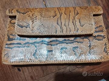 Borsa di vero Pitone