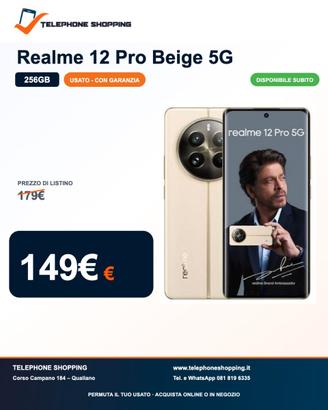 Realme 12 Pro 12/256GB Beige 5G