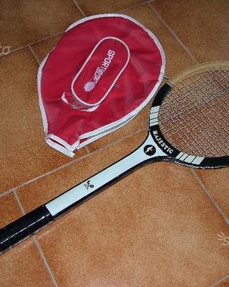 Racchetta da tennis in legno anni 70