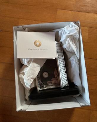 Orologio da tavolo Ottaviani in argento