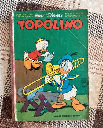 TOPOLINO numero 530 - 23 Gennaio 1966