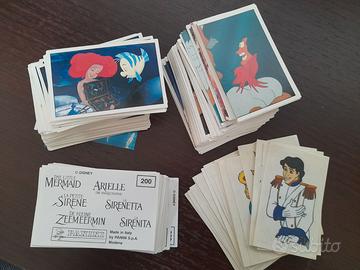 Mancolista figurine La sirenetta panini 1990