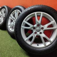 Cerchi Audi Q3 Gomme Inverna 99% Dunlop 215 60 17
