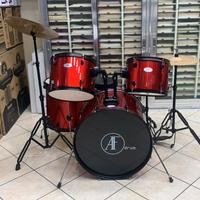 Batteria Usata Af Drum 5 pezzi Cassa 22"