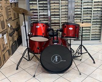 Batteria Usata Af Drum 5 pezzi Cassa 22"