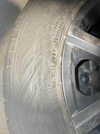 4 cerchioni e 2 gomme estive fiat punto
