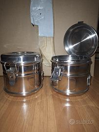 coppia cestelli drum acciaio inox  autoclave