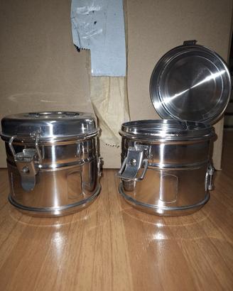coppia cestelli drum acciaio inox  autoclave
