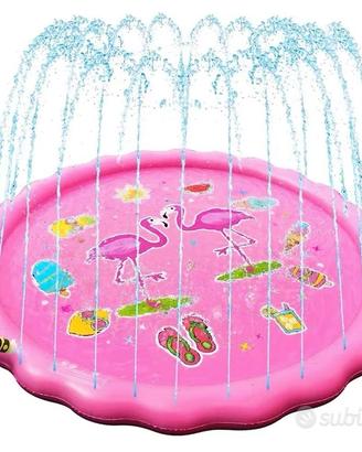 NUOVO Tappetino Gioco d'Acqua per Bambini, 170cm