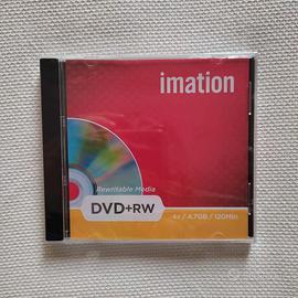 N° 8 DVD+RW 4x/4.7GB/120Min Imation, NUOVI