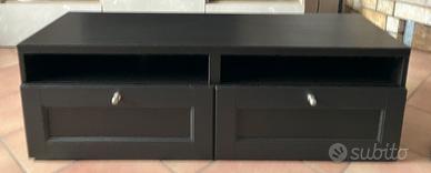 Mobiletto TV marrone scuro