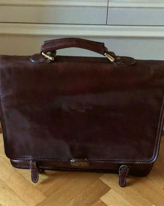 Borsa in pelle - THE OLD ANGLER - made in Italy