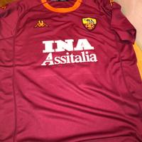 Maglia calcio as roma tommasi serie A scudetto