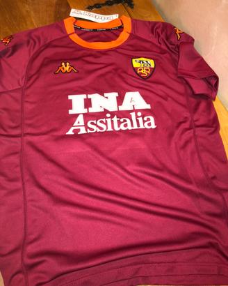 Maglia calcio as roma tommasi serie A scudetto