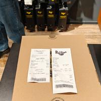 dr martens 45 mono black 2976 nuovi