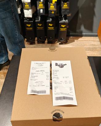 dr martens 45 mono black 2976 nuovi